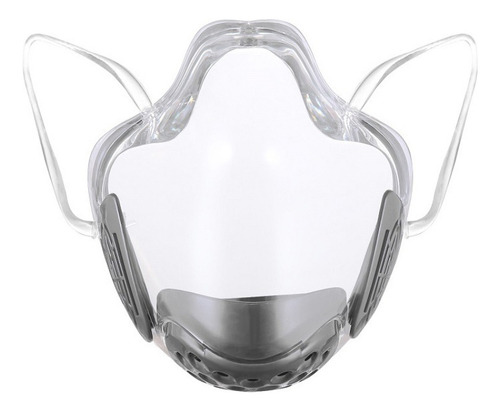 Máscara Transparente Reutilizable Transpirable Pc Resistente