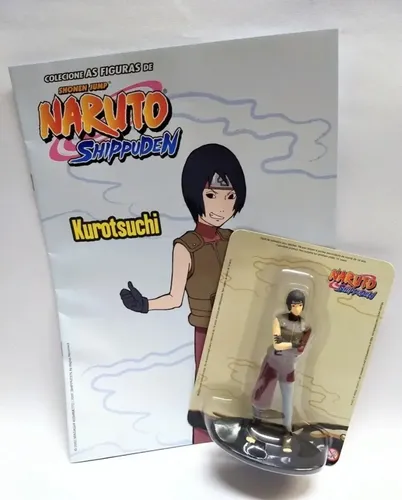 Col Naruto Shippuden - Kit Kurotsuchi E Chojuro + Revista