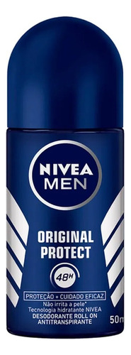 Nivea Men Roll On Original Protect 50ml Kit C/10 Fresh
