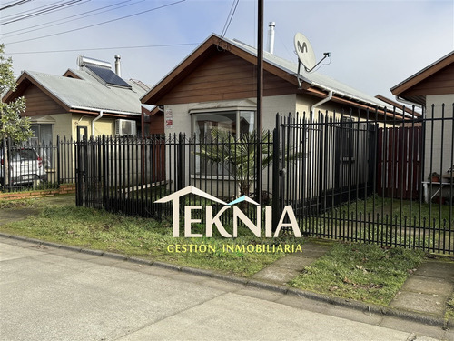 Casa 2 Dormitorios Muy Buen Estado Sta María Labranza Temuco