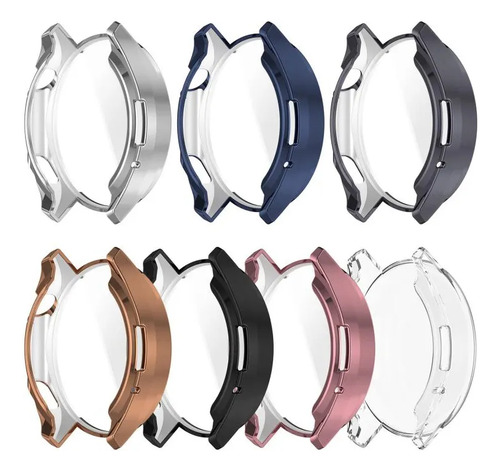 Estuche De Reloj De Tpu Galvanizado Azul Medianoche Para Rel