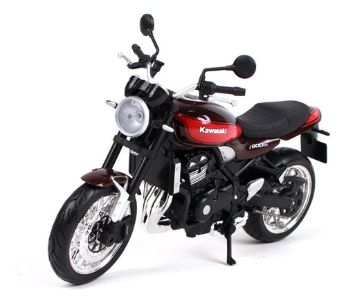 Kawasaki Z900rs 50th Miniatura Metal Motocicleta Retra 1/12