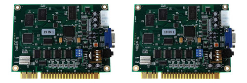 2 Salidas Vga De Tablero De Juego Clásico Arcade Pcb Multica