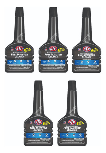 5x Aditivo Combustivel Stp Fuel Injector Cleaner Original