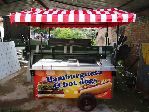 Carritos Hamburguesas Hot Dog  Carros Hotdog Carrito Carreta