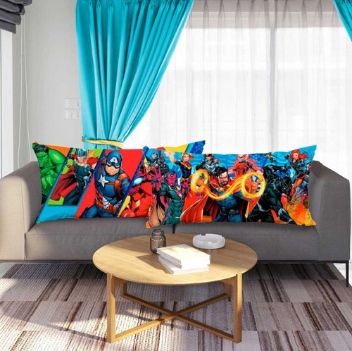 Almohada Body Extra Grande 120 X 50 Cm Avengers