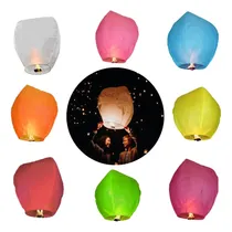 Comprar 12 Globos De Cantoya Para Fiestas Con Cera Globo Del Deseo