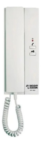 Auricular Auxiliar Para Tv-porteros Syscom / Kocom Color Blanco