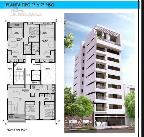 Imagen 2 de 5 de Departamento - La Plata