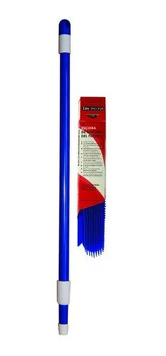Excelente Escoba Con Cerdas De Silicón Electroestático Azul