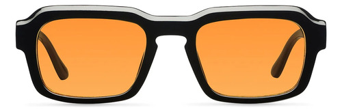 Lentes De Sol Meller - Ayo Black Orange Color de la lente Naranja Color de la varilla Negro Color del armazón Negro