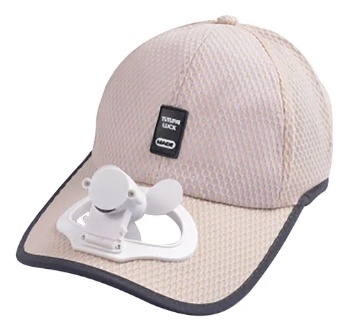 Sombrero De Protección Solar, Carga Usb Con Ventilador, Gorr
