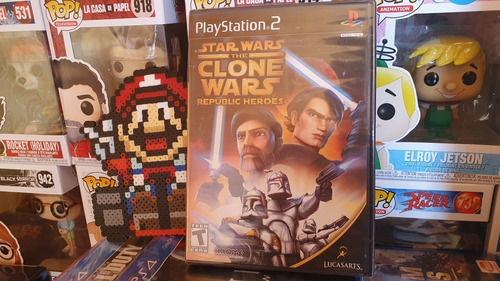 Star Wars The Clone Wars: Republic Heroes Ps2//nuevo Sellado