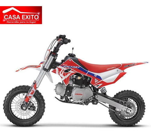 Moto Factory Fx110r 110cc Color Rojo Tipo Cross Pitbike