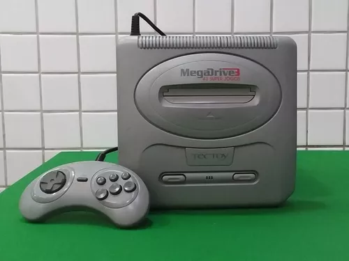 Console Mega Drive 3 com 30 jogos na memória - Sebo dos Games - 10 anos!