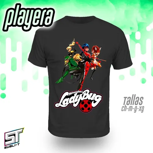 Playeras sale personalizadas ladybug