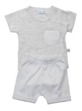 Conjunto Bambino Poket Stripes Para Bebes