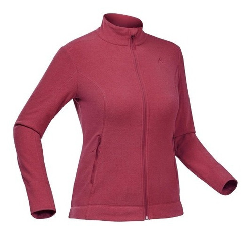 Chaqueta Polar Trekking Mh 200  Montaña Mujer  Remolacha