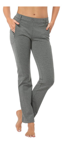 Hde Pantalones De Yoga Para Mujer, Pierna Recta, Pantalones