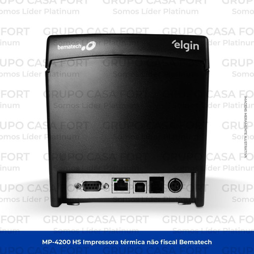 Impressora Térmica Bematech Mp-4200 Hs Serial Usb E Ethernet
