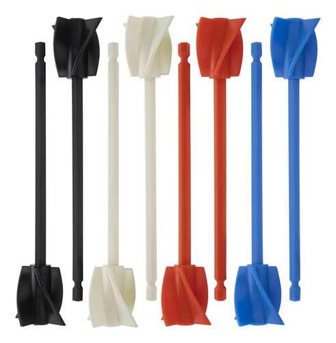 // 8 Paletas Mezcladoras De Resina, Accesorio De Mezcla De