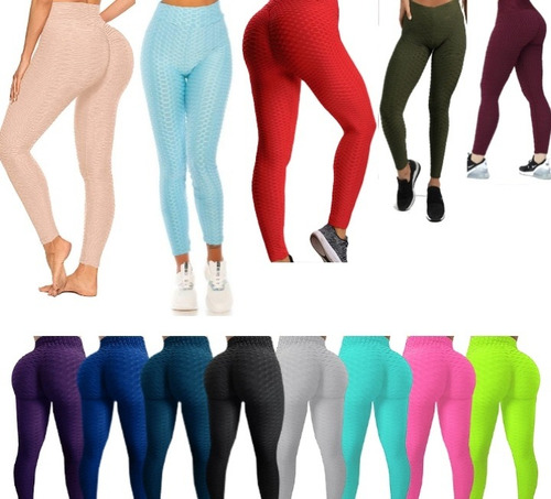 Leggins Anticelulítico Texturizado Push Up Deportivo