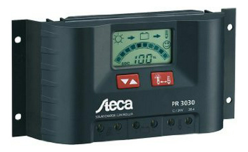 Controlador Solar 10a 12/24v Con Lcd Stéca.