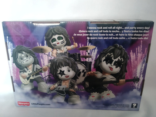 Imagen 2 de 2 de Kiss Little People Fisher Price Mattel