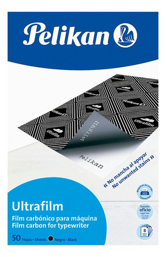 Carbónico Pelikan - Ultrafilm Negro 410 (50 Hojas)