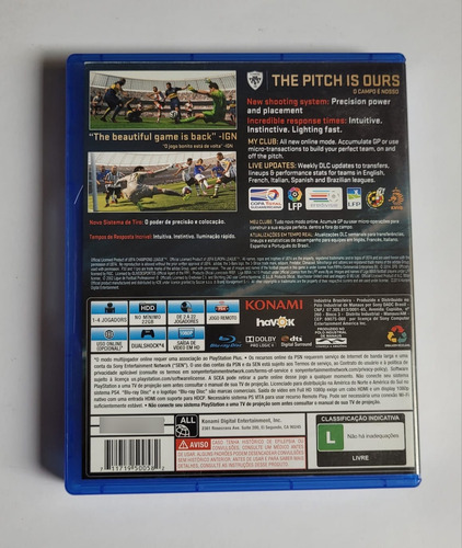 Pes 2015 - Ps4 (Usado)