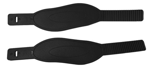 2x Correas De Pedal De Bicicleta Estática Ajustables Para