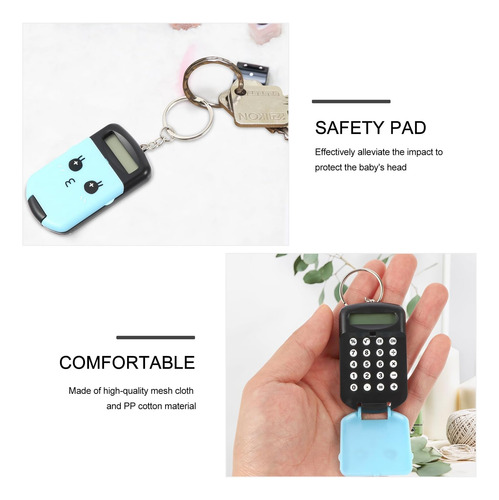 Mini Calculadora Llavero Portátil Lindo Calculadora De 2 Pie