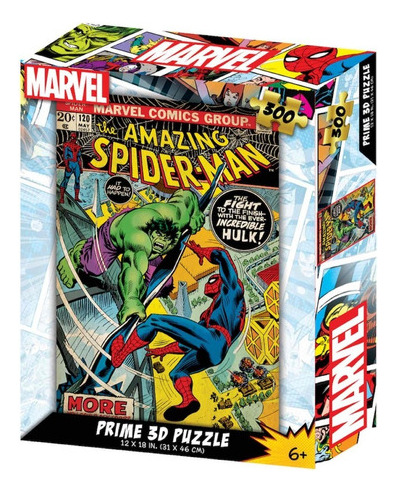 Puzzle Rompecabeza The Amazing Spiderman Marvel 300 Prime 3d