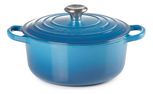 Panela Redonda Le Creuset 20cm Signature Cor Azul Marseille