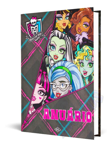 Anuário Agenda Diário Escolar Monster High Oficial