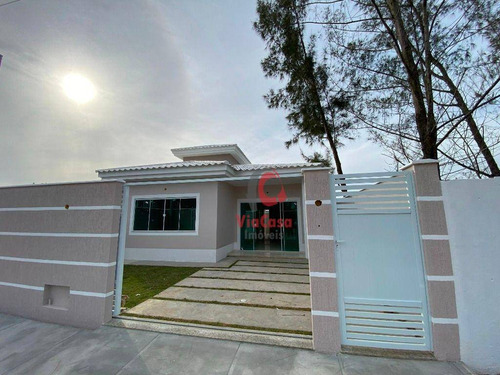 Imagem 1 de 15 de Casa Térrea Com 3 Quartos Sendo 1 Suíte À Venda, 100 M² Por R$ 330.000 - Residencial Rio Das Ostras - Rio Das Ostras/rj - Ca2306