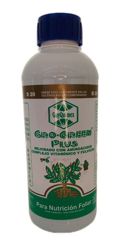 10 Litros Gro-green Nutriente Para Plantas 