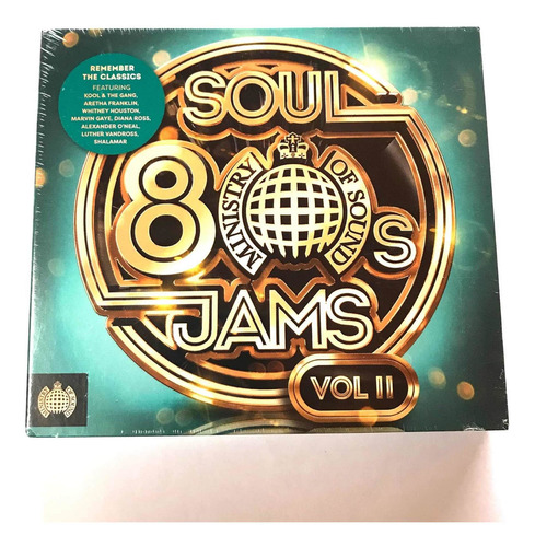 Cd 80s Soul Jams Vol. Ii Varios Intérpretes Djivanmusic