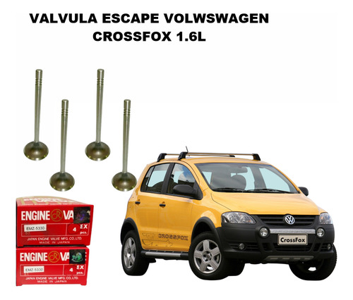 Valvula Escape Volwswagen Crossfox 1.6l