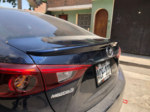 Aleron / Spoiler De Maletera Mazda 3 2014-2019 Pintado