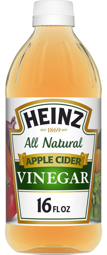 Heinz Vinagre De Sidra De Manzana Totalmente Natural Con 5%