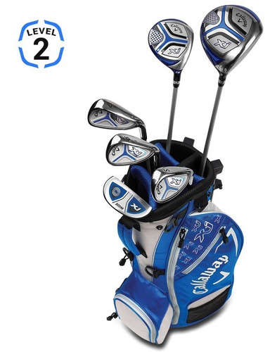 Kaddygolf Set Golf Junior Callaway Xj - 6 A 8 Años - Nene