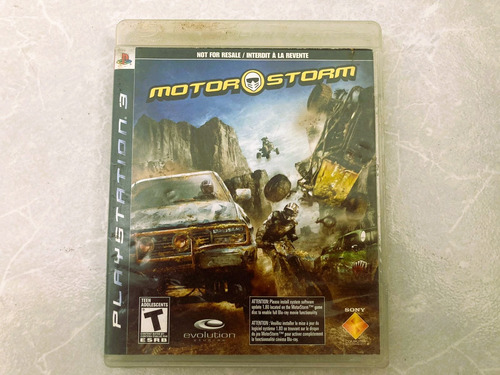 Motor Storm Standard Edition Fisico Ps3