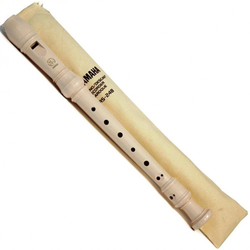 Flauta Doce Barroca Yamaha Yrs-24b Yrs24b Com Capa