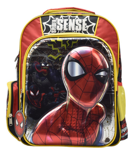 Mochila Marvel 3d Spider Man Spider Sense 159833 Primaria Ruz