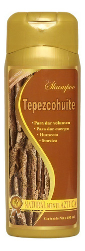  Shampoo Tepezcohuite 450 Ml Granitos Impurezas Cabello