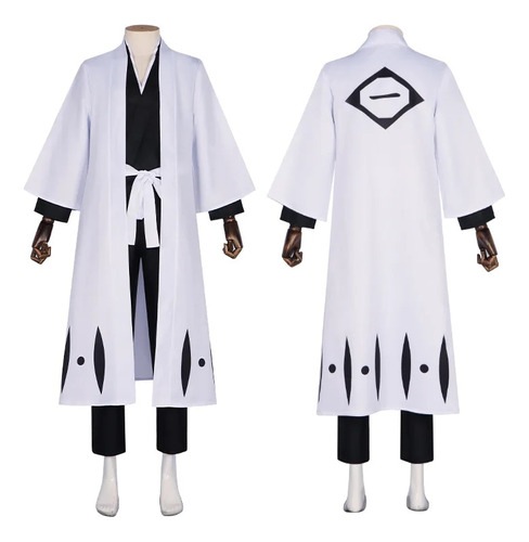 Kimono Bleach Aizen 5º Para Cosplay Animado De Captain Sousu