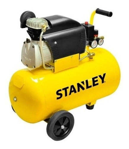 Compresor Stanley 24l 2hp 1500w 230v Con Ruedas 