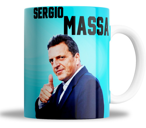 Taza De Ceramica - Sergio Massa - Presidente -elecciones 