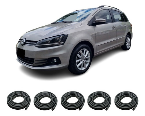 Vw Suran 2015 Burletes Para 4 Puertas + Baul Kit 5 Piezas